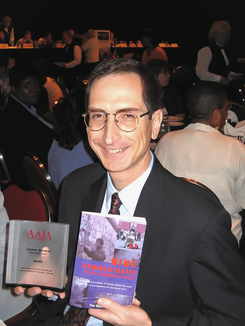 Epoch Times editor John Nania