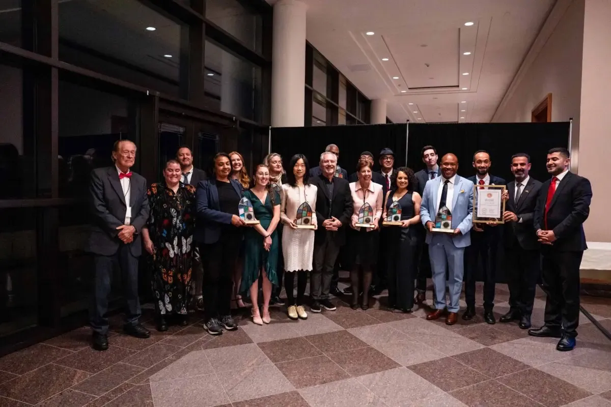 Winners of annual awards given by the Religion Communicators Council—including Epoch Times reporters Eva Fu and Dan Berger.